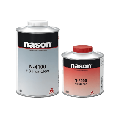 Лак NASON- N-4100 HS CLEAR PLUS 1000мл+500мл